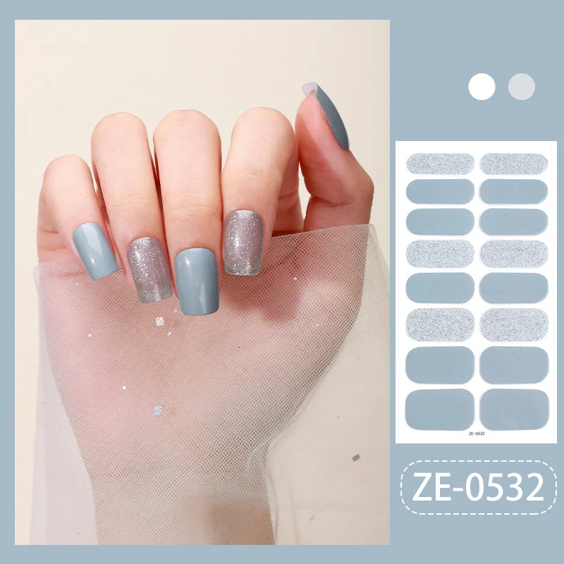 Elegante Press-On-Nagelwickel