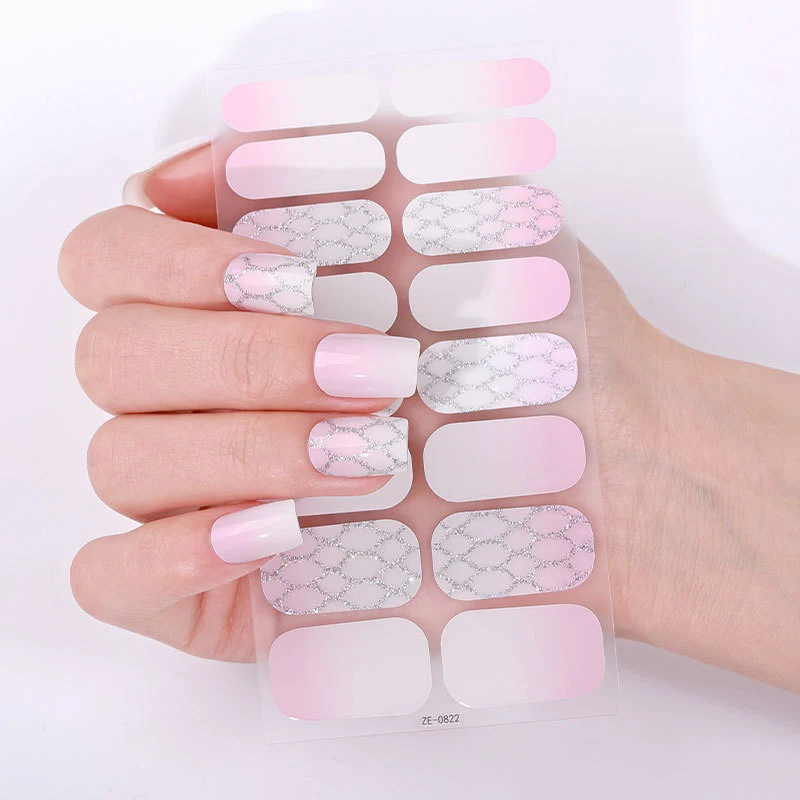 Elegante Nagelkunst Aufkleber