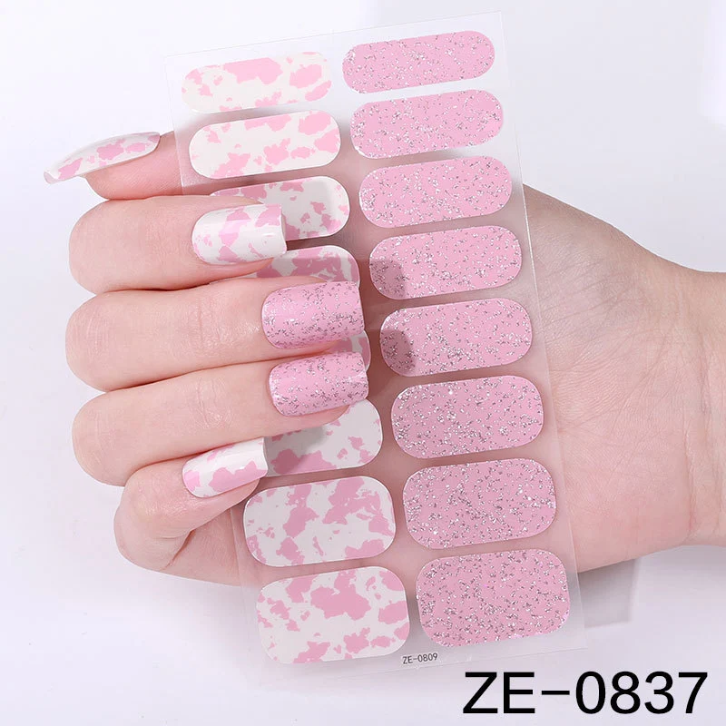 Elegante Nagelkunst Aufkleber