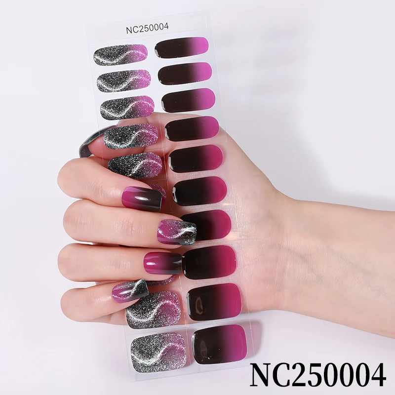 Premium Aufklebbare Nagelfolien