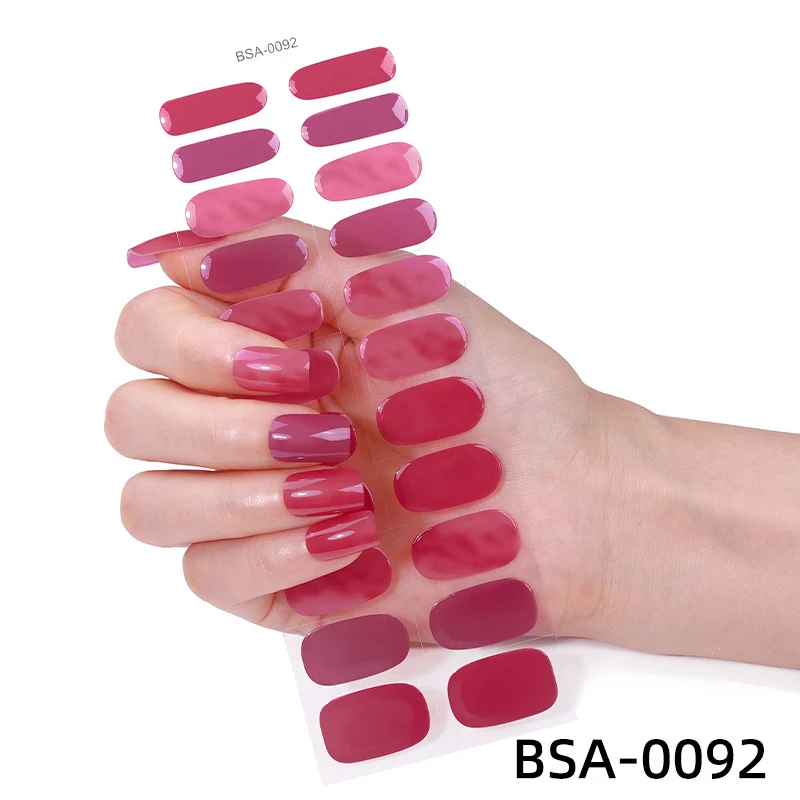 Premium Press-On Nagel Wraps