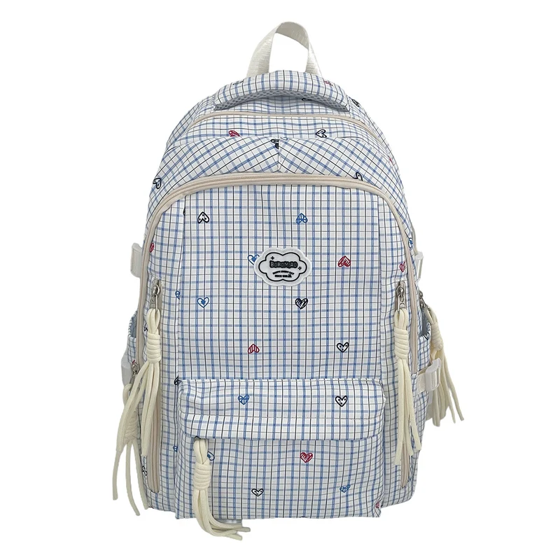 Süßer Multi-Taschen Druck Rucksack Karnz