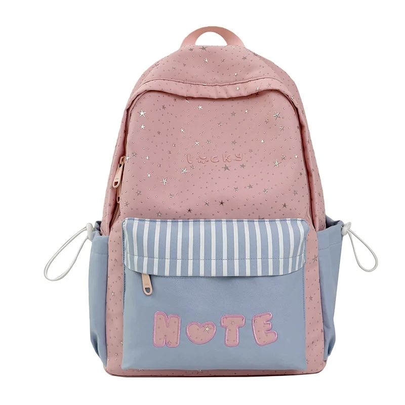 Niedlicher illustrierter Stern-beschmückter Rucksack Karnz