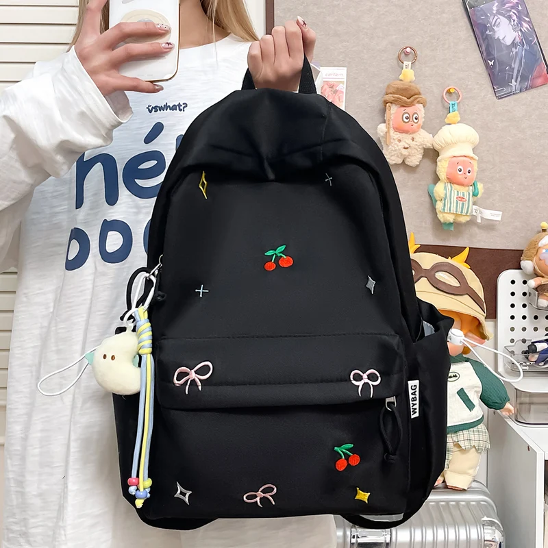 Niedlicher illustrierten Kirschen-verzierten Rucksack Karnz