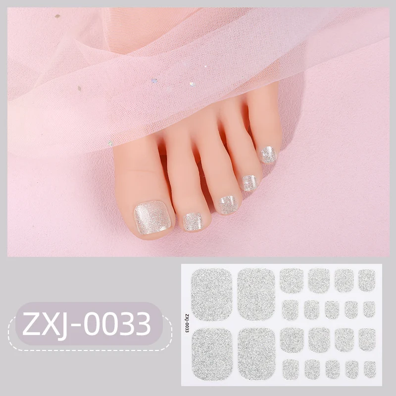 Premium Glitter Fußnagelabdeckungen