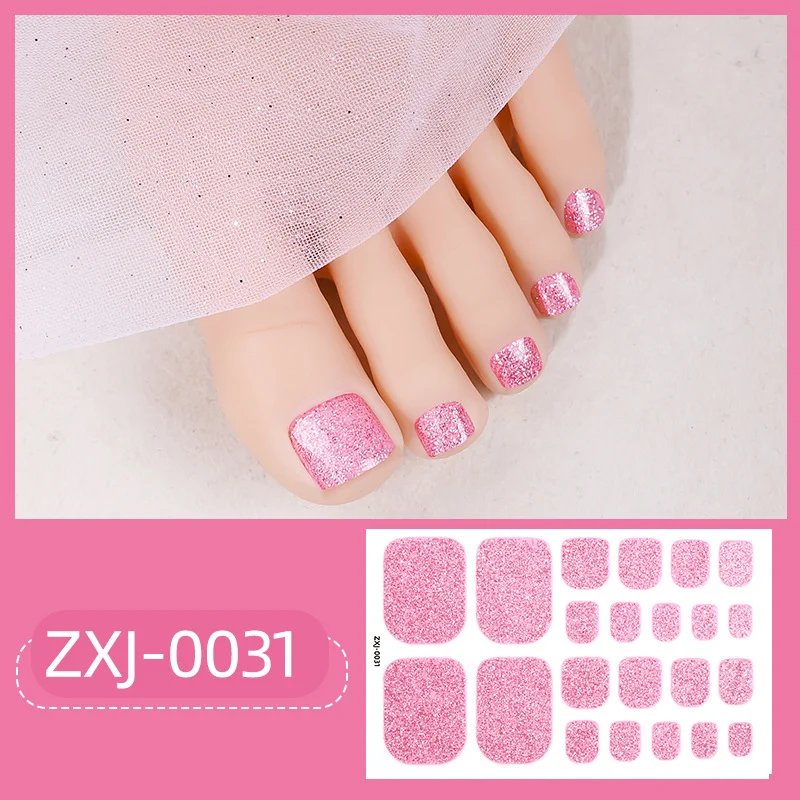 Premium Glitter Fußnagelabdeckungen