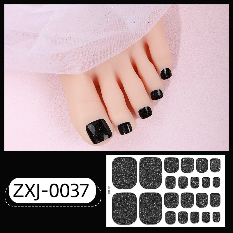 Premium Glitter Fußnagelabdeckungen
