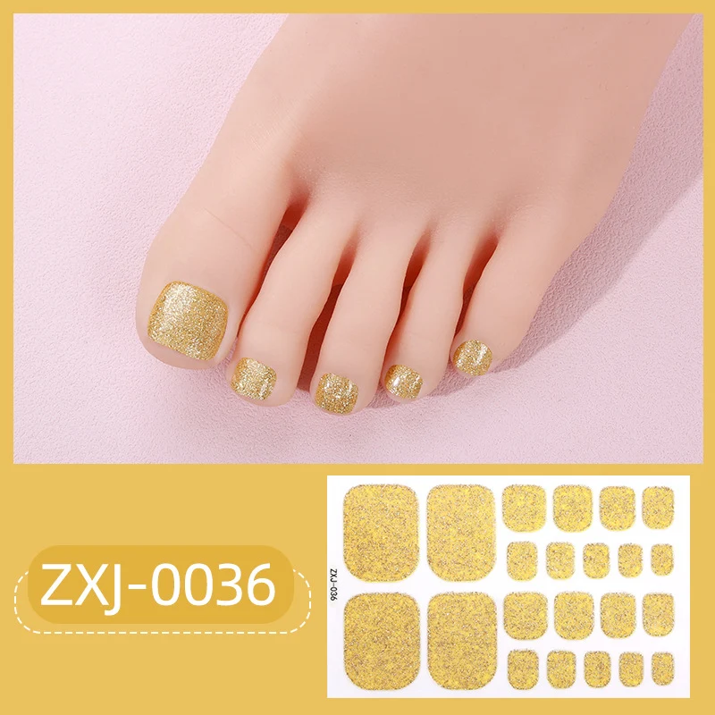 Premium Glitter Fußnagelabdeckungen