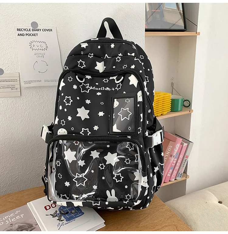 Süßer illustrierter Charakter-Rucksack Karnz 1791205084