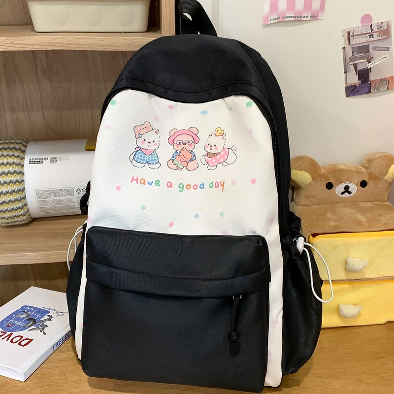 Süßer illustrierten Tier-Themen Rucksack Karnz