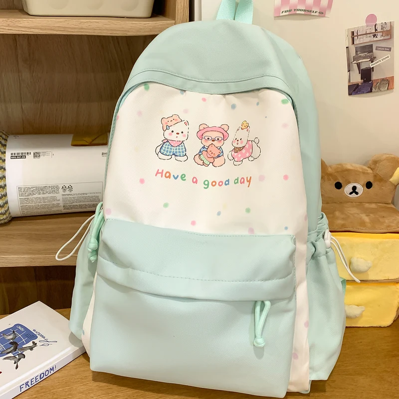 Süßer illustrierten Tier-Themen Rucksack Karnz