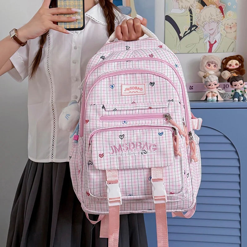 Niedlicher mit Herzen verzierter Freizeit-Rucksack Karnz