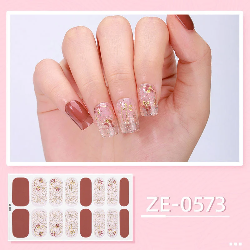 Himmlische Nagelkunst-Wraps