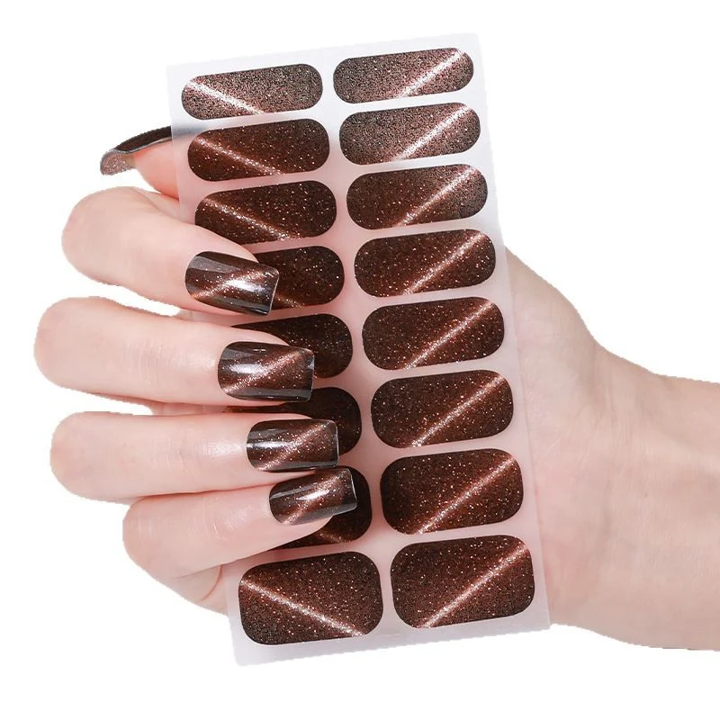 Ombre Glitter Nagel Wraps