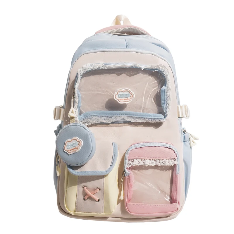Süßer dekorativer Mehrfach-Taschen-Rucksack Karnz