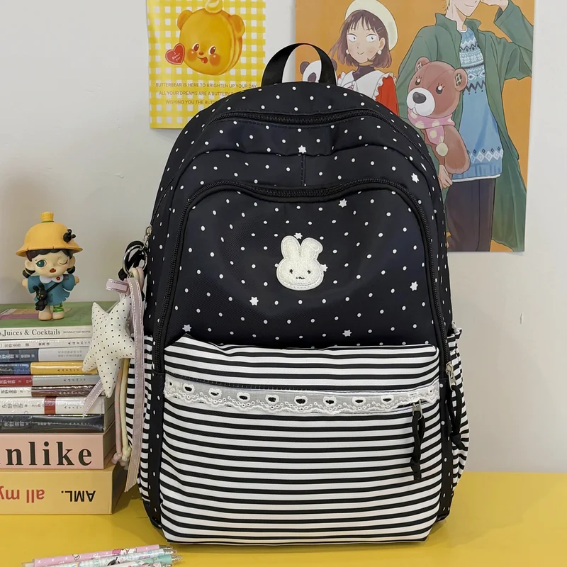 Süßer Dekorativer Rucksack mit Hasenohren-Design Karnz