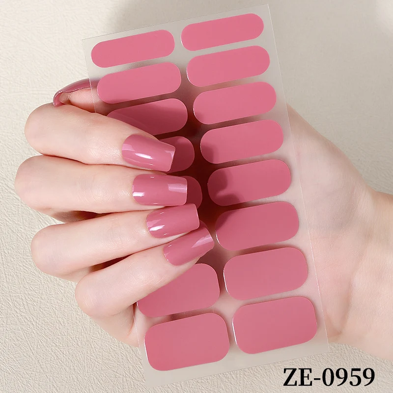 Matte Gel Nagelstreifen