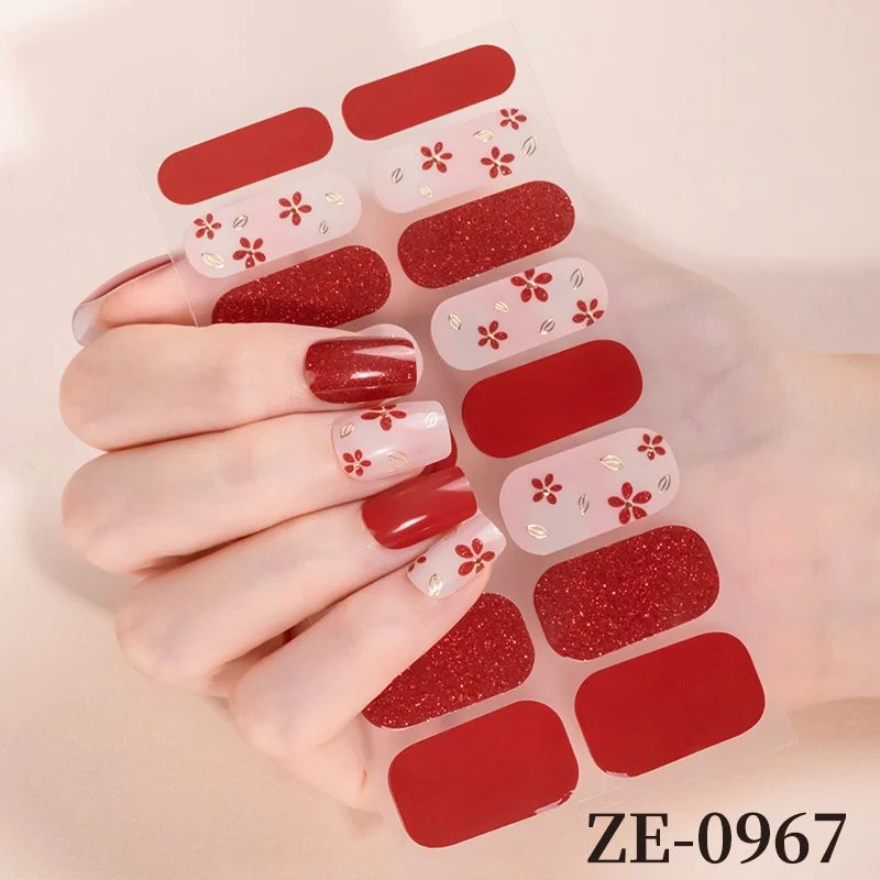Urlaubs-Themen Nagelwraps