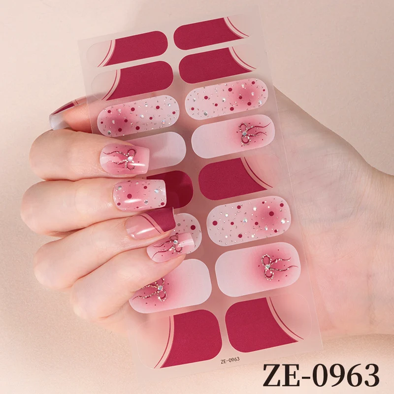 Urlaubs-Themen Nagelwraps