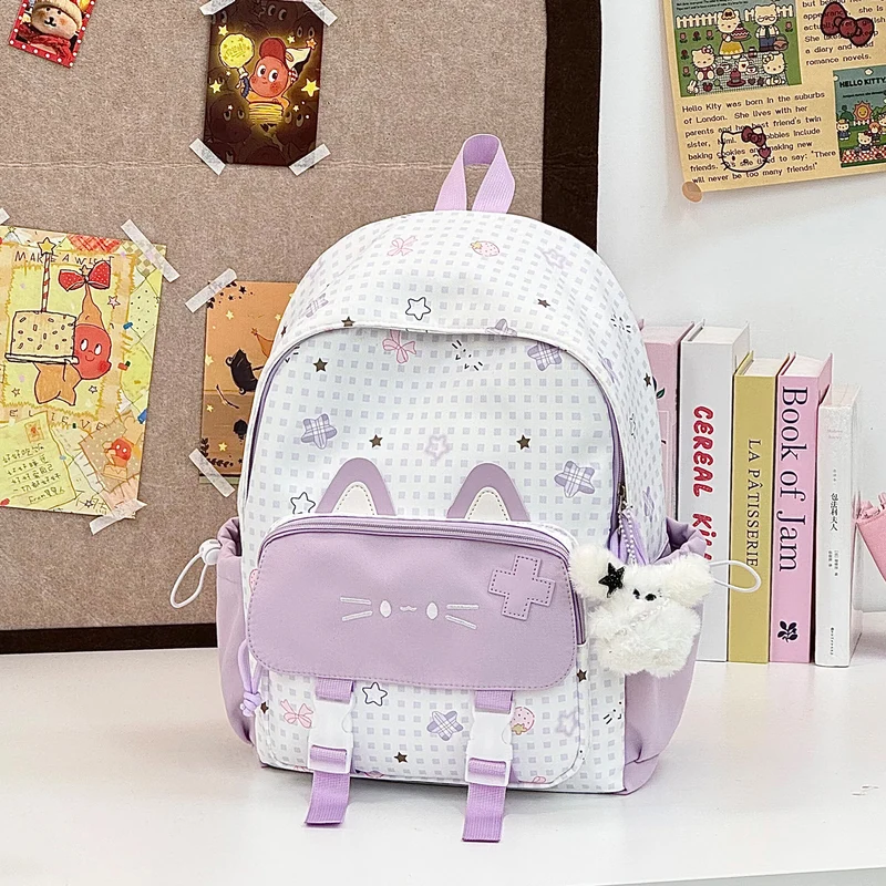 Süßer Katzenohren-Rucksack Karnz