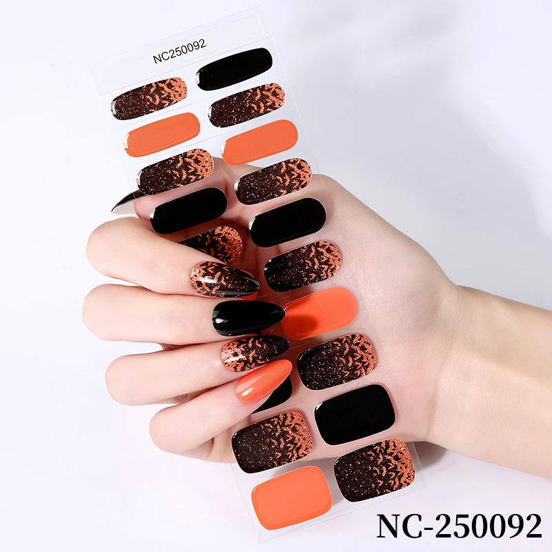 Halloween-Themen Nagelkunst-Wraps