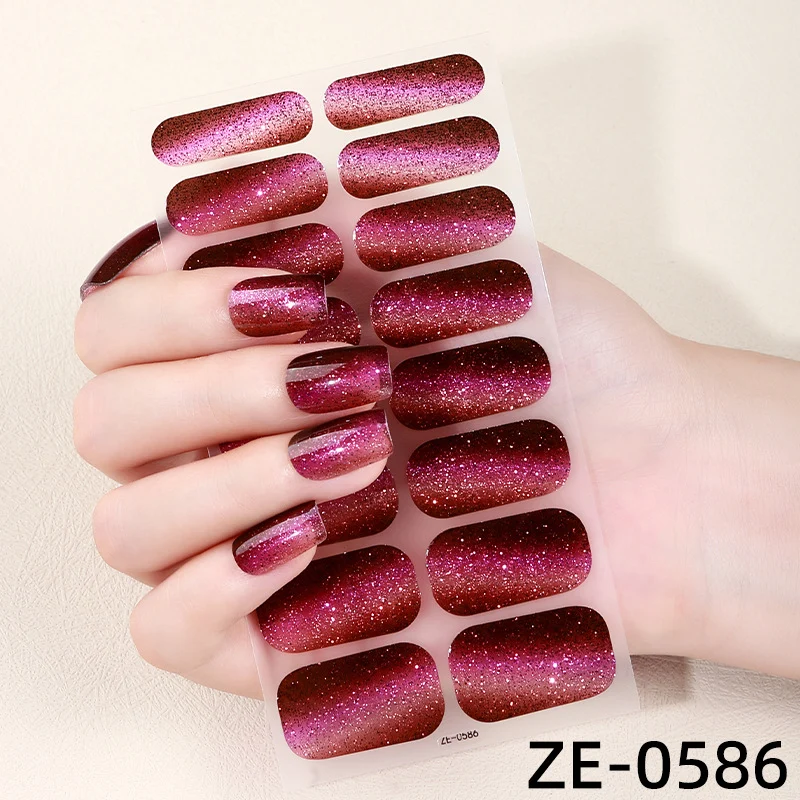 Gradient Gel Nagel Wraps