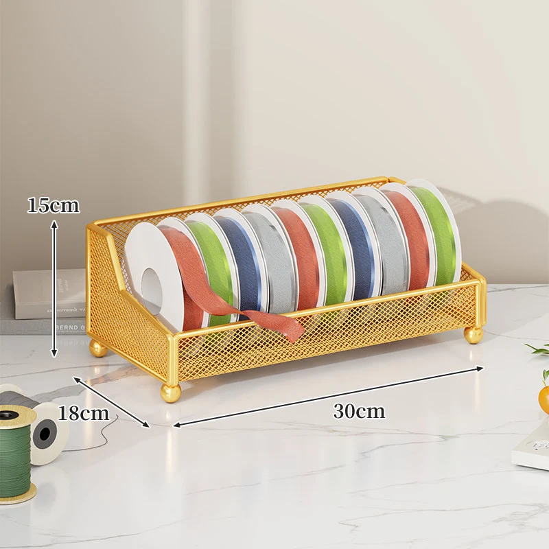 Bandrolle und Bastelbedarf Netz Organizer Regal