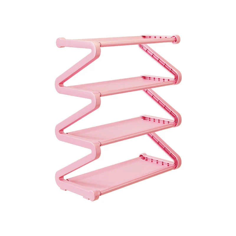 Kompakte Zigzag Multi-Ebenen Vertikale Schuhregal