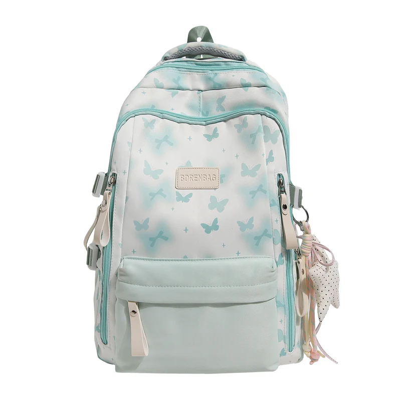 Süßer Schmetterling-Themen-Schulrucksack Karnz