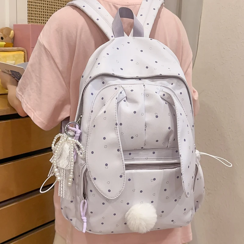 Süßer Rucksack mit Hasenohren Thema Karnz