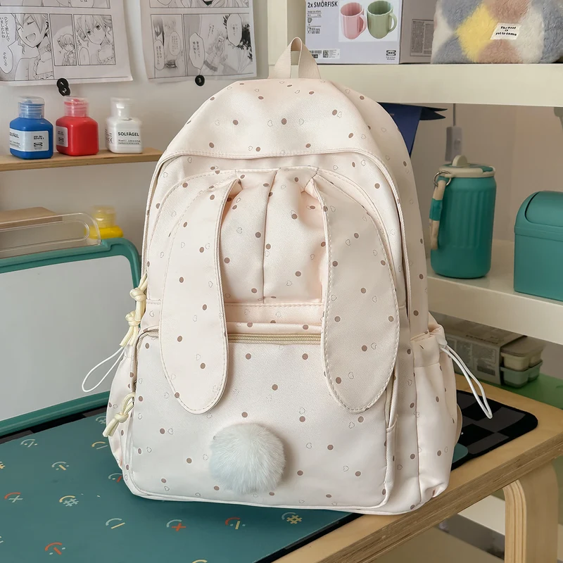 Süßer Rucksack mit Hasenohren Thema Karnz