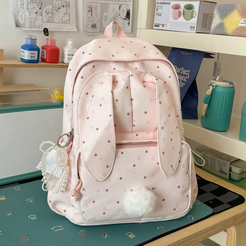 Süßer Rucksack mit Hasenohren Thema Karnz