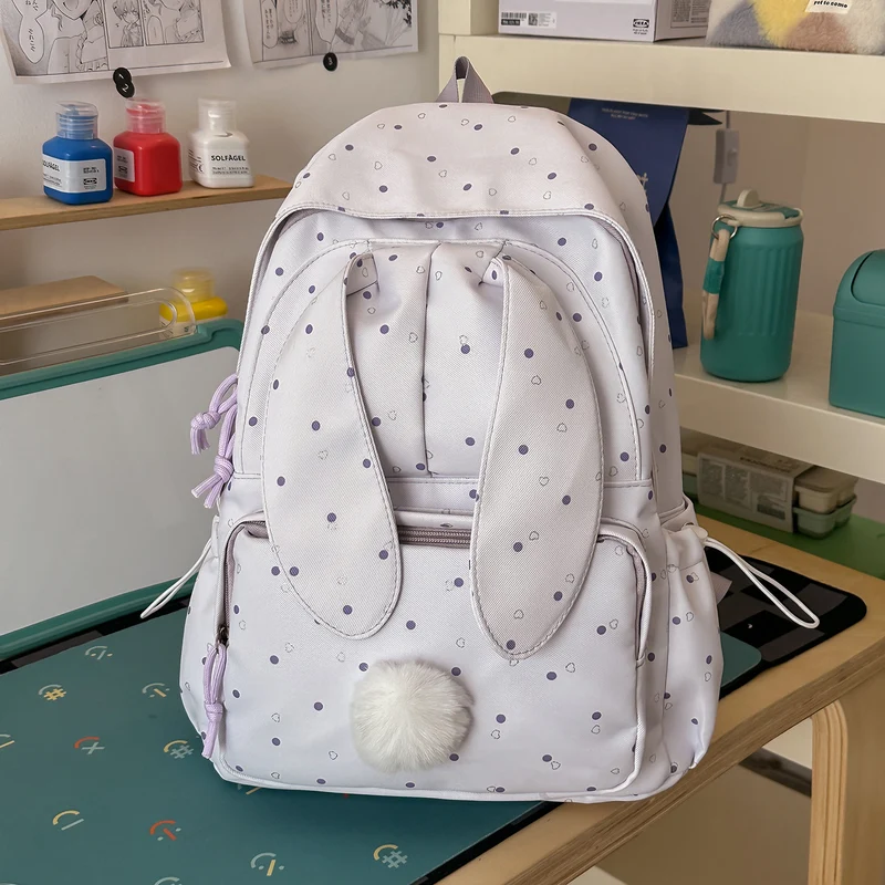 Süßer Rucksack mit Hasenohren Thema Karnz