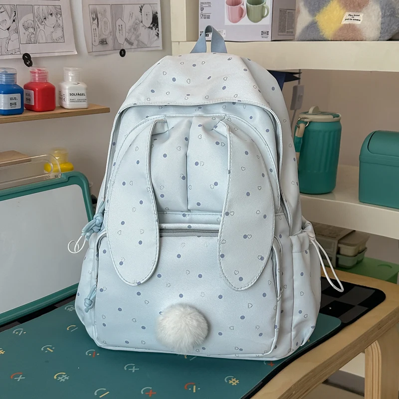 Süßer Rucksack mit Hasenohren Thema Karnz