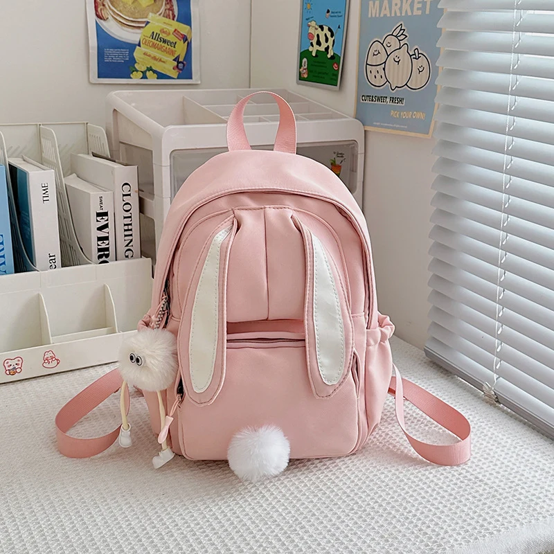 Süßer Mini-Rucksack mit Hasenohren Karnz