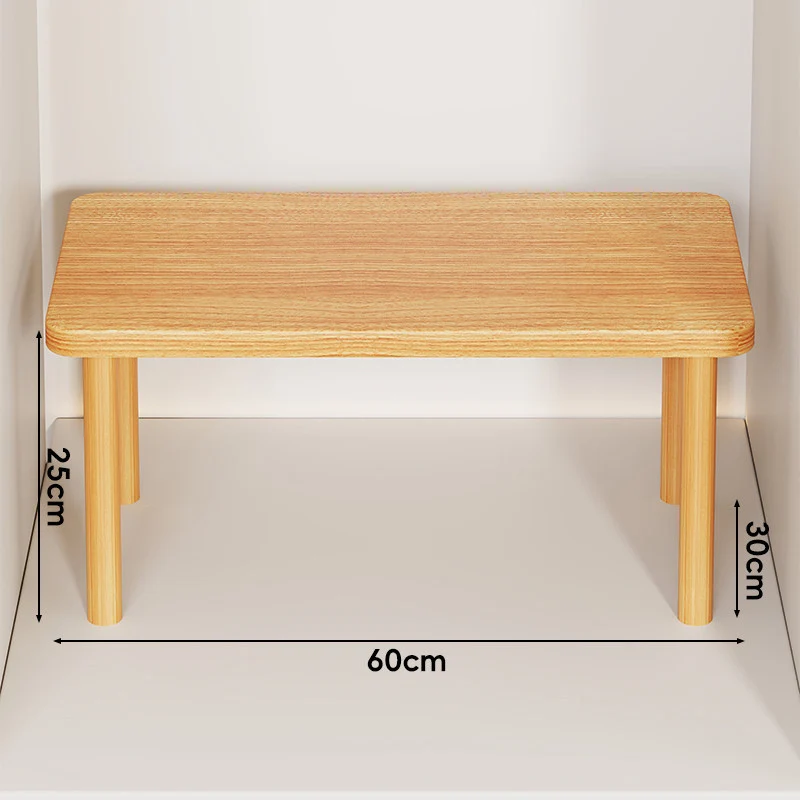 Verstellbarer Mehrhöhe Holz Monitorständer und Desktop Regal