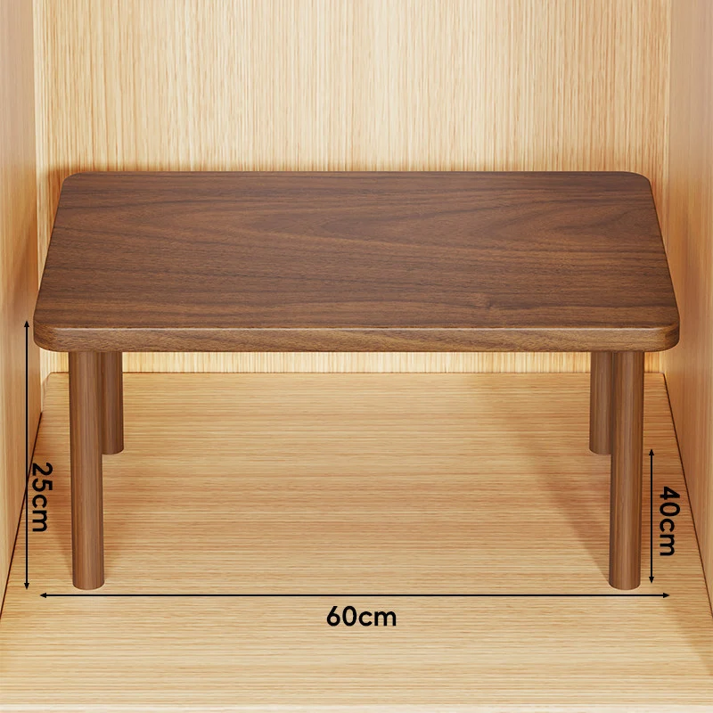Verstellbarer Mehrhöhe Holz Monitorständer und Desktop Regal