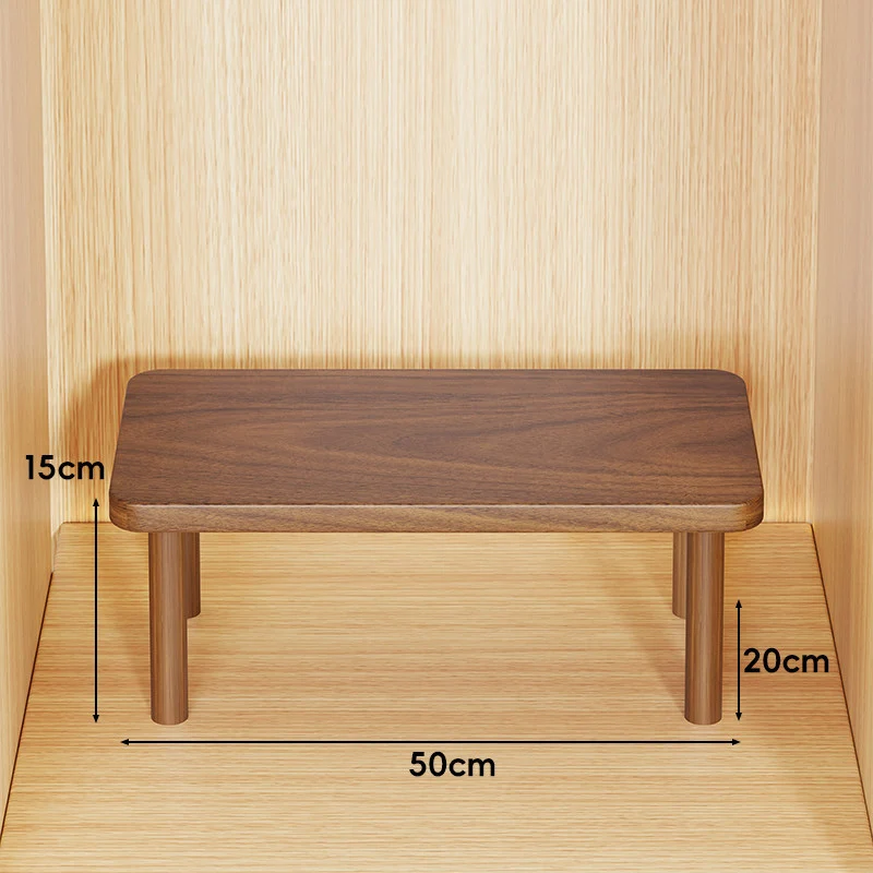 Verstellbarer Mehrhöhe Holz Monitorständer und Desktop Regal
