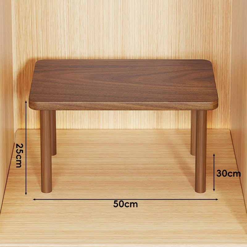 Verstellbarer Mehrhöhe Holz Monitorständer und Desktop Regal