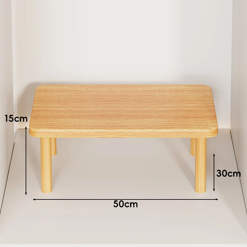 Verstellbarer Mehrhöhe Holz Monitorständer und Desktop Regal