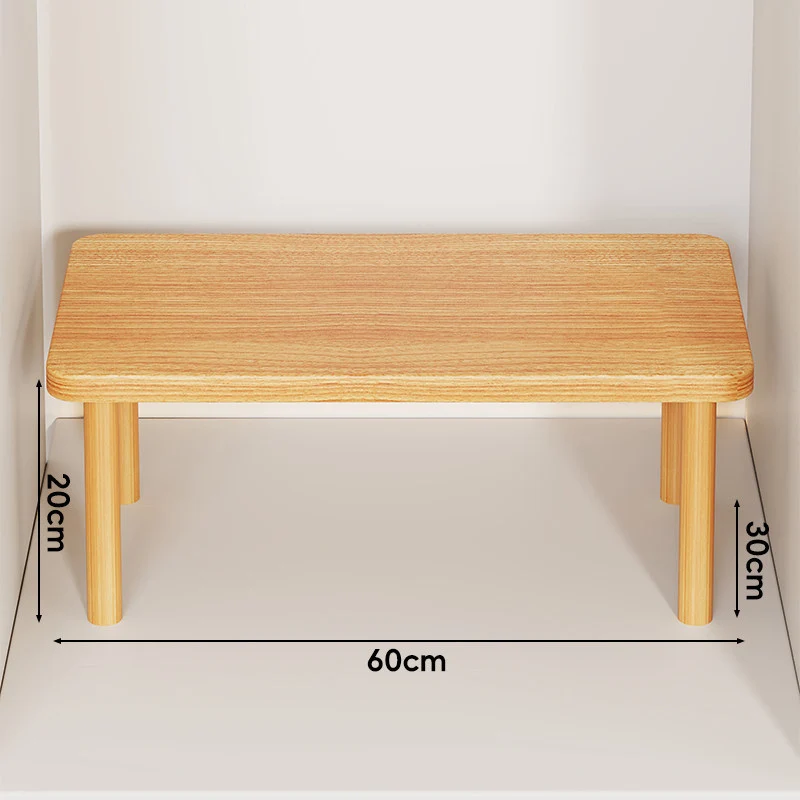 Verstellbarer Mehrhöhe Holz Monitorständer und Desktop Regal