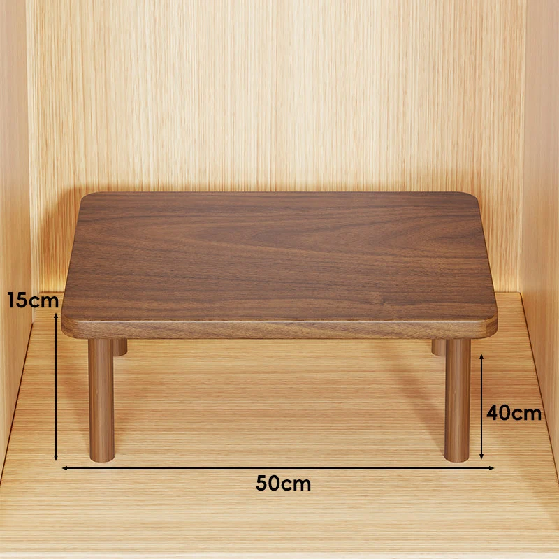 Verstellbarer Mehrhöhe Holz Monitorständer und Desktop Regal