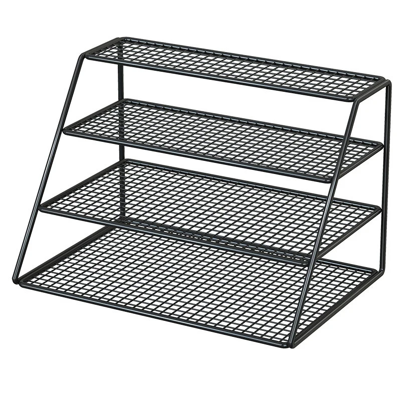 Multi-Tier Kompakt Metall Netz Schuhdisplay Regal für Eingangsbereich und Kleiderschrank