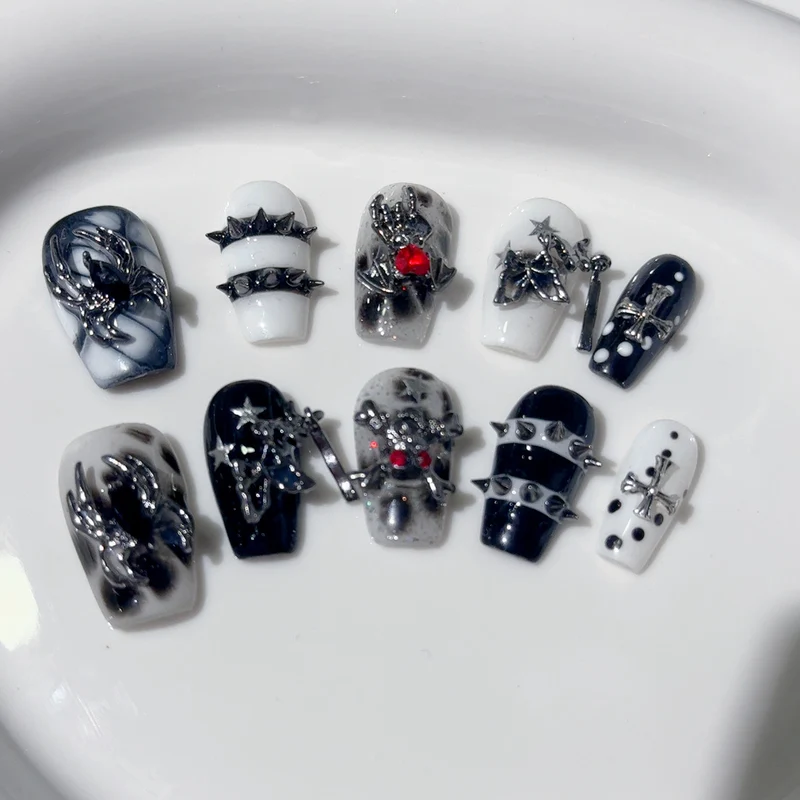 Gothic Nageldekorationsset