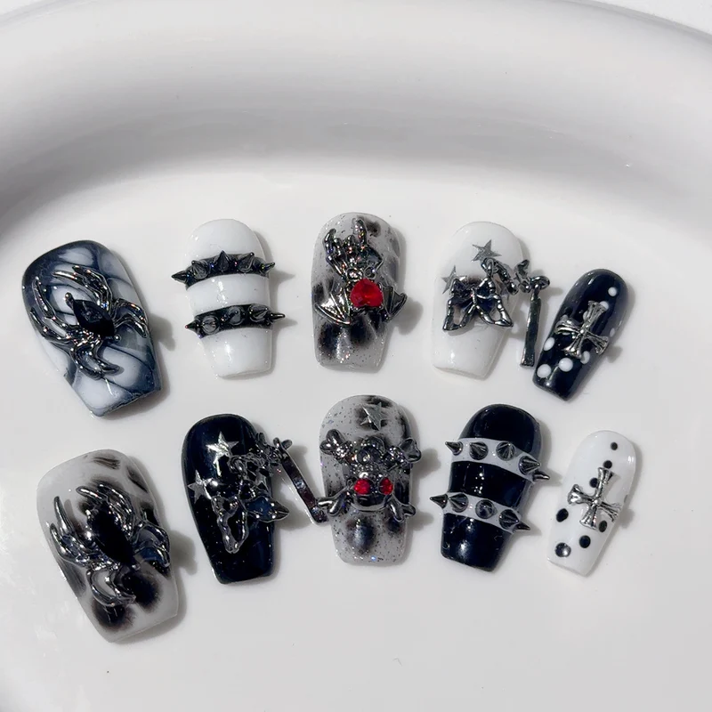 Gothic Nageldekorationsset