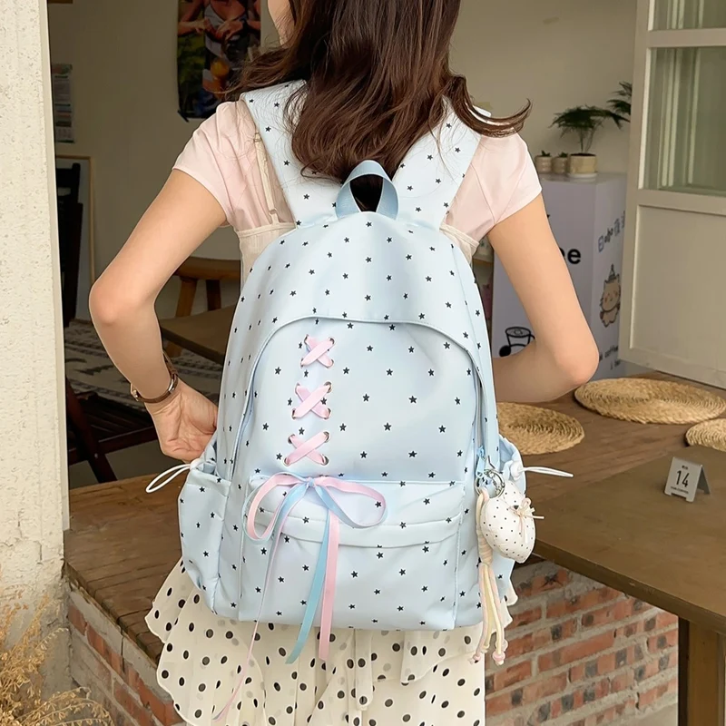 Charmante Stern-Beschmückte Rucksack Karnz