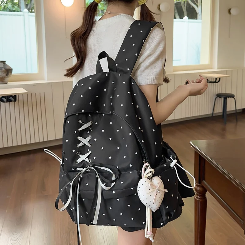 Charmante Stern-Beschmückte Rucksack Karnz