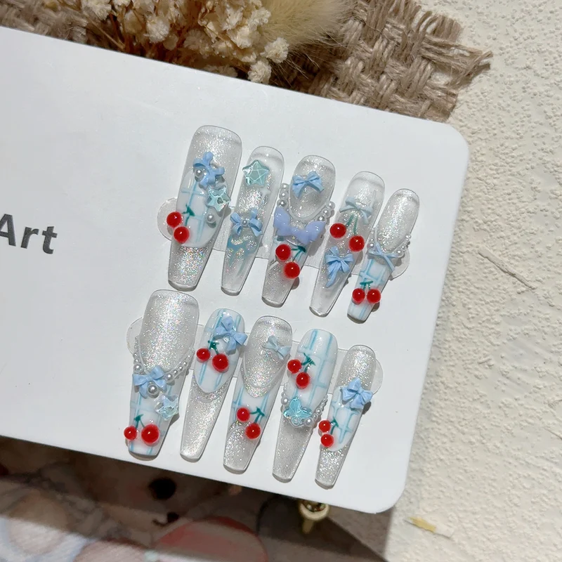 Dekorative Nagelkunst Aufkleber Tips