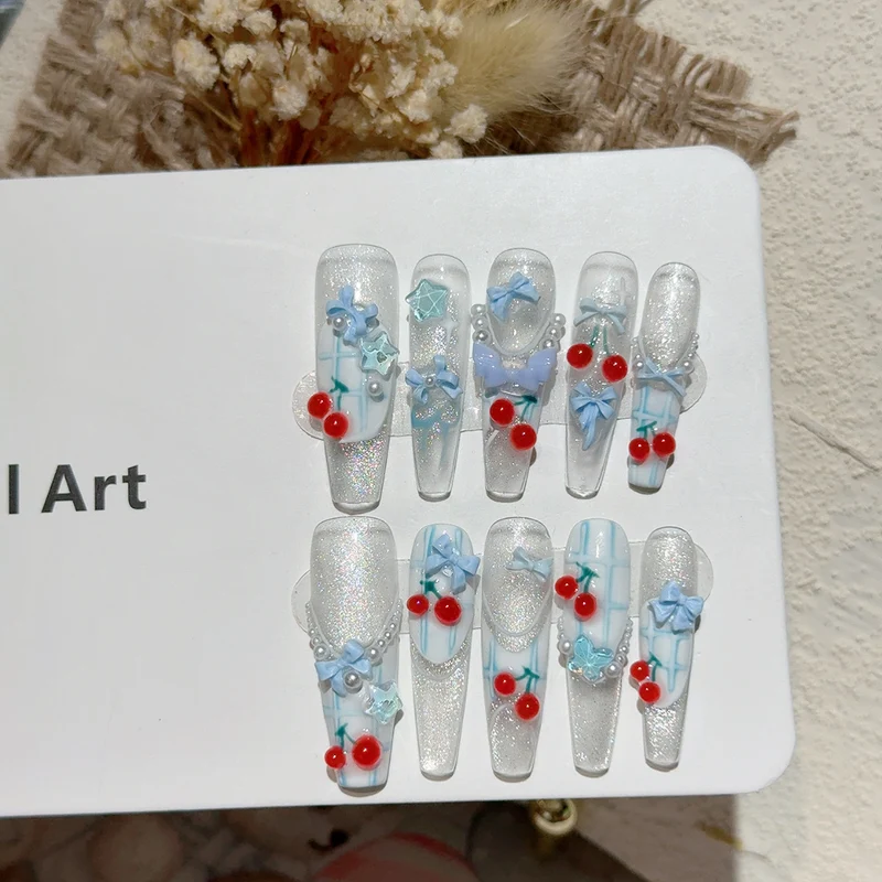 Dekorative Nagelkunst Aufkleber Tips