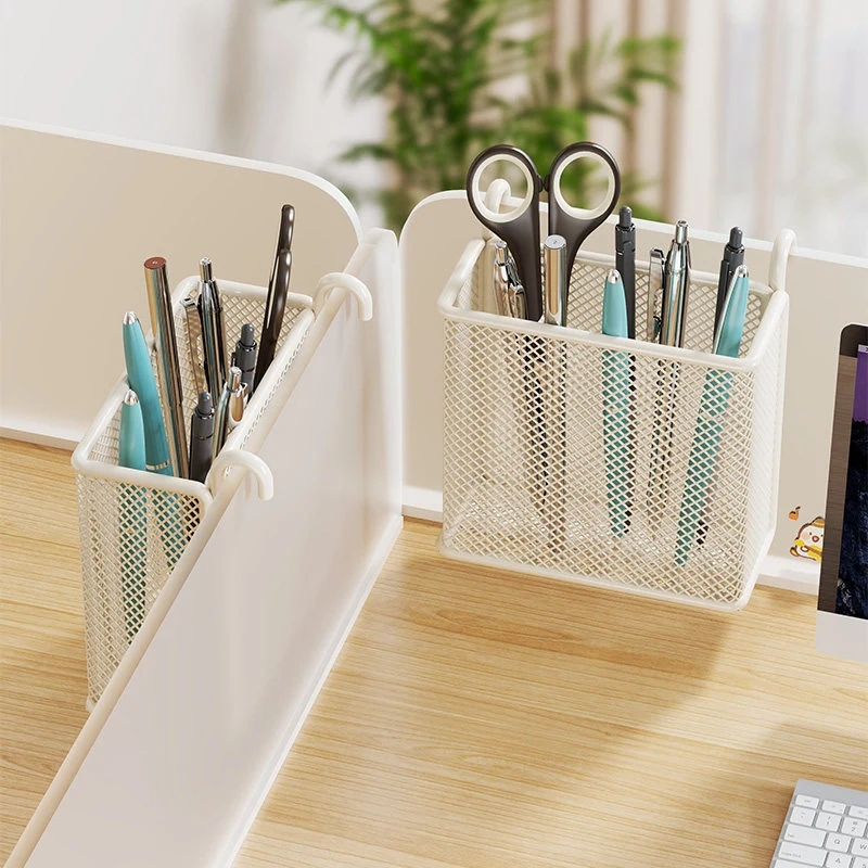 Hängender Mesh-Schreibtisch Stift- und Schreibwaren Caddy Organizer